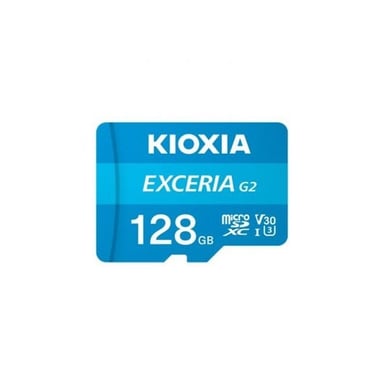 Kioxia EXCERIA G2 128 GB MicroSDHC UHS-III Classe 10
