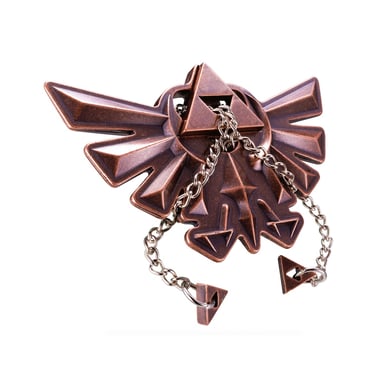 Rompecabezas metálico Huzzle Zelda: Hyrule Crest para los fans de la saga