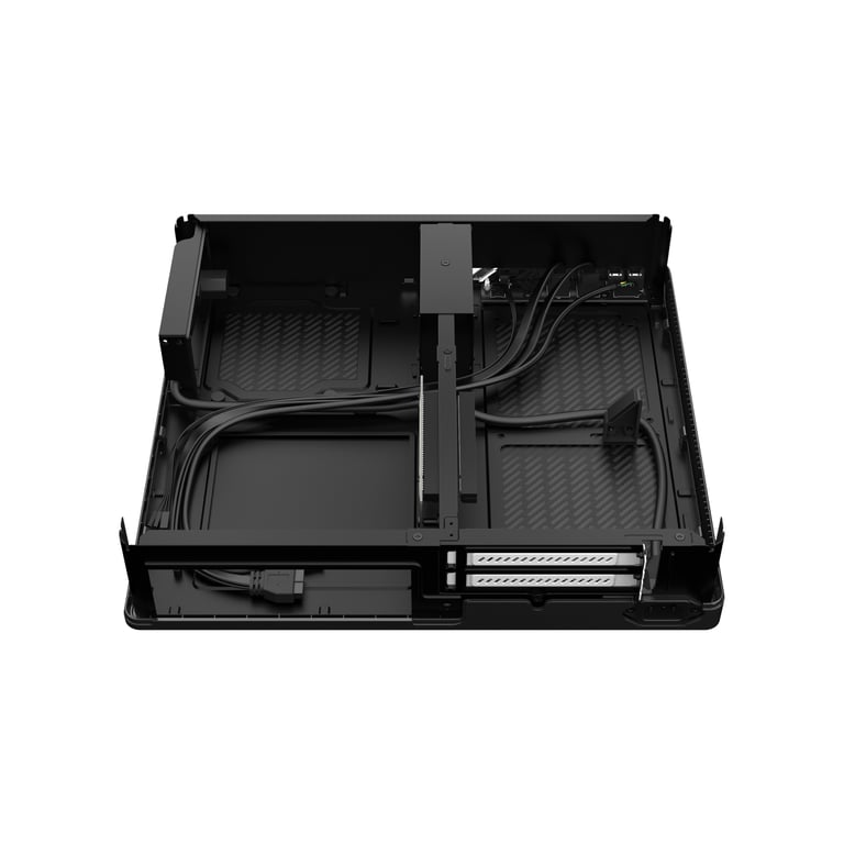 Fractal Design Node 202 Châssis compact mini ITX 450 Watt SFX12V USBAudio - vue 3