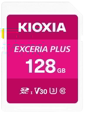 Kioxia Exceria Plus 128 GB SDXC UHS-I Classe 10 (Kioxia 128GB Exceria plus U3 V30 SD Card)