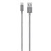 Belkin F2CU021BT04-GRY Cable USB de 1,2 m USB A Micro-USB A Gris