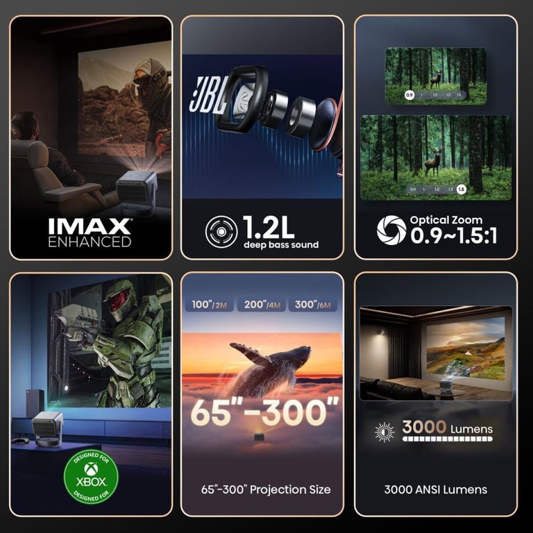 Vidéoprojecteur home cinéma Laser TV Trichroma C2 Ultra 4K - vue 5