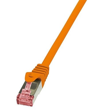 LogiLink 2m Cat.6 S/FTP cable de red Naranja Cat6 S/FTP (S-STP)