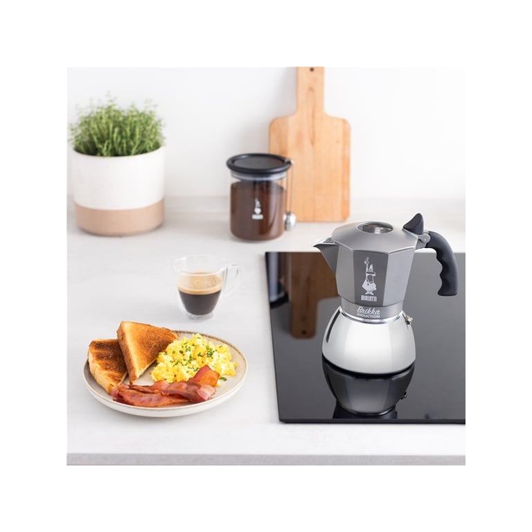 Bialetti Brikka Induction Cafetière à moka Acier inoxydable Neuf - vue 2