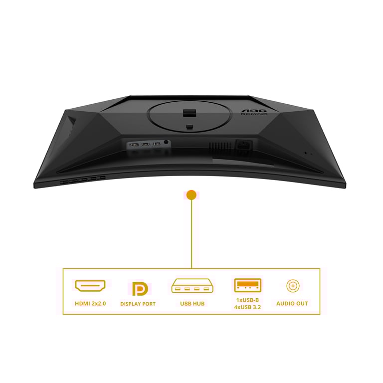 AOC G4 C27G4ZXU écran plat de PC 68,6 cm (27 ) 1920 x 1080 pixels Full HD LED Noir - Neuf