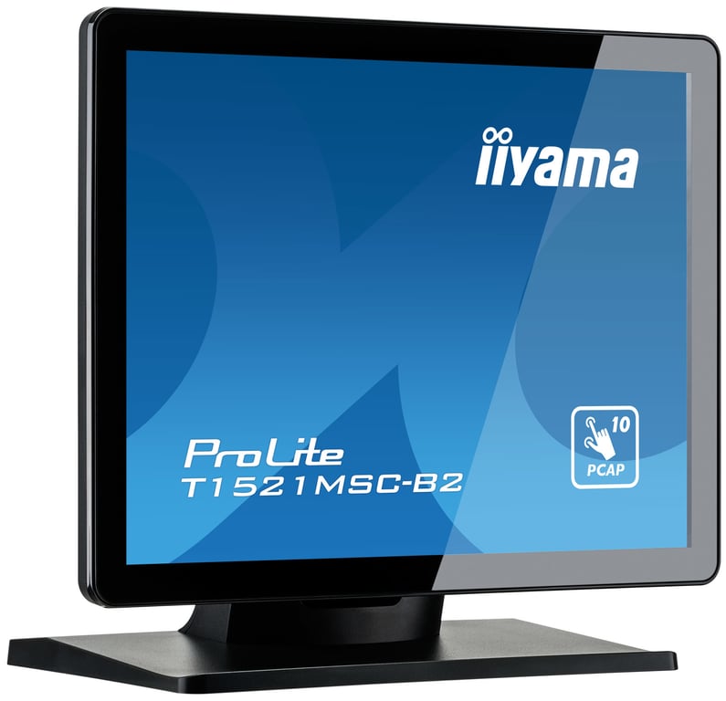 iiyama ProLite T1521MSC B2 écran plat de PC 38 1 cm 15 1024 x 768 pixels XGA LED Écran tactile Dessus de table Neuf - vue 2