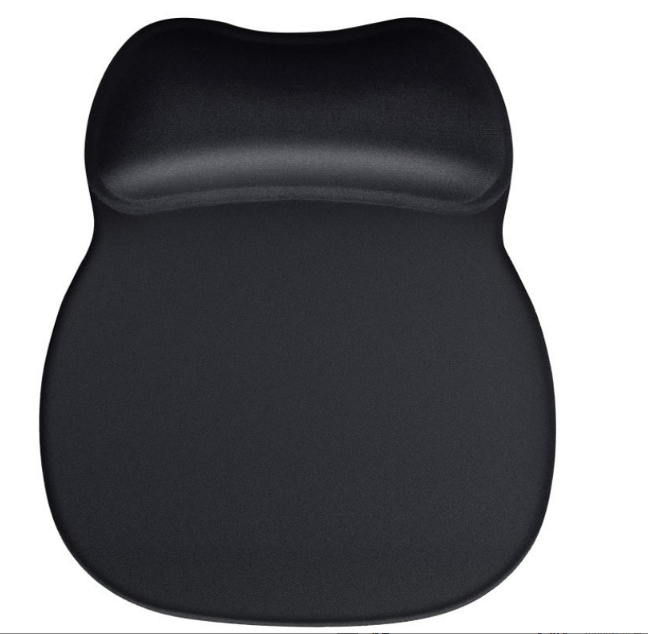INF Tapis De Souris Ergonomique Avec Repose-poignet, Surface Lisse Et Base Antidérapante Pour Frappe Confortable Gris - vue 4