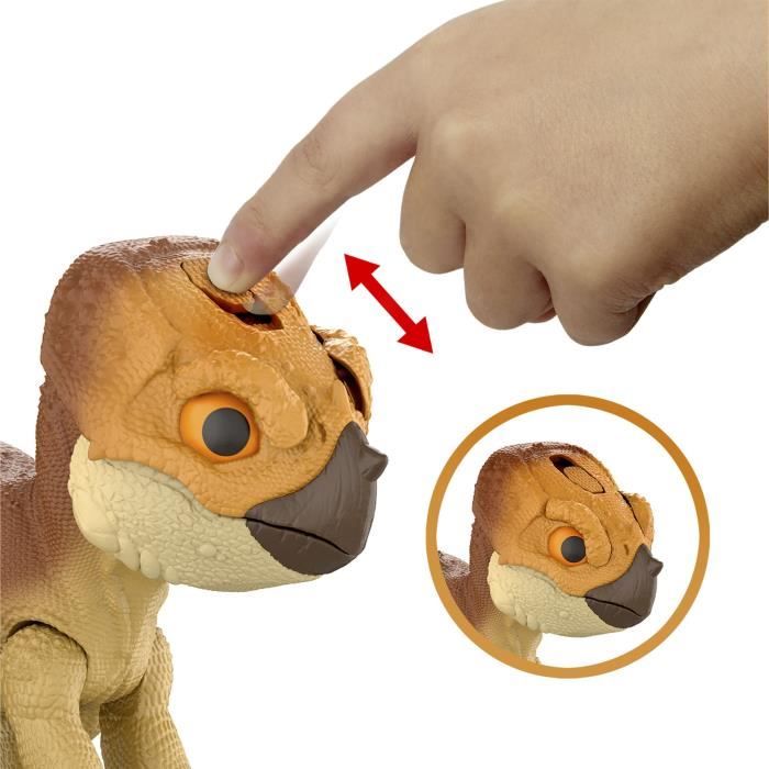 Jurassic World Figurine Aquilops à apprivoiser Dinosaure interactif Jurassic World JGC01 - vue 4