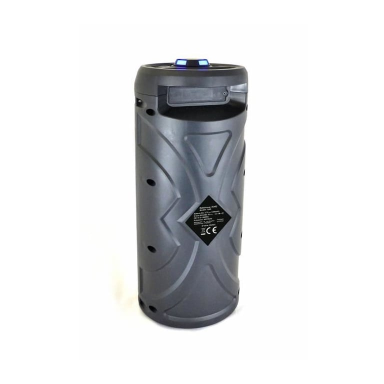 INOVALLEY KA02- Altavoz Bluetooth 400W - Función Karaoke - 2 Altavoces - Luces LED sincronizadas - Puerto USB