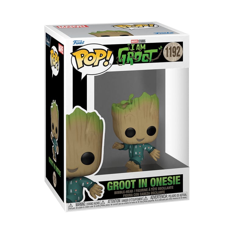 Funko POP! Groot PJs dancing - vue 3