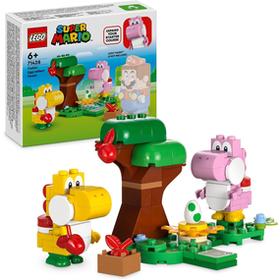 Figurines Yoshi Jaune et LEGO® Super Mario Ensemble de Jeu Amusant Neuf