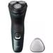 Philips X3052/00 Rasoio rotante da uomo Nero, Verde