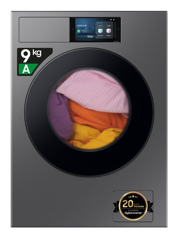 Lave-Linge Hublot Samsung WF90F09C4SU3 – 9 Kg, 1400 trs/min, Connecté, Moteur Induction - vue 2