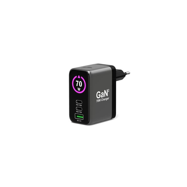 mural GaN USB C MACBOOK avec câble 2M - vue 2