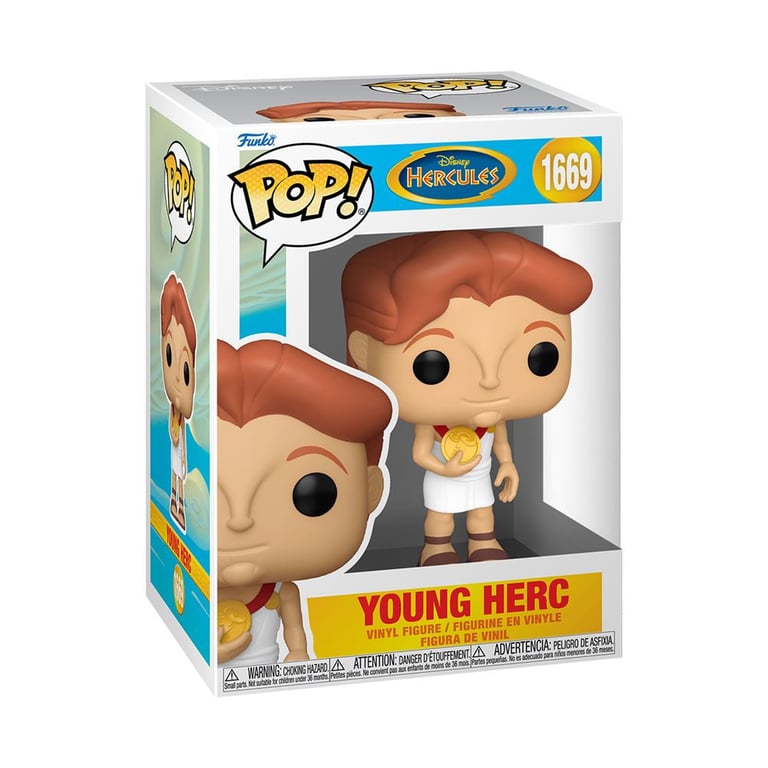 Figurine Funko Pop Disney Hercules Young Herc - vue 3