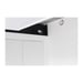 Caméra factice CHACON en aluminium Blanc, style bullet, indicateur LED bleu visible, fixation mur/plafond réglable
