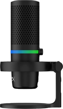 HyperX DuoCast - microphone USB (noir) - Éclairage RGB