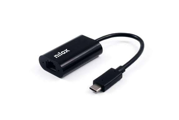 Nilox ADATTATORE USB C - RJ45 M/H Ethernet interna / WLAN 1000 Mbit/s