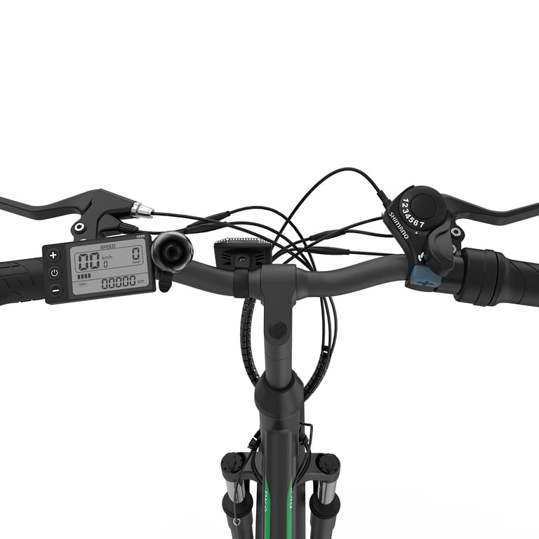 Vélo Électrique HITWAY Noir 26 POUCES 250W 36V 11.2Ah Shimano 7 Vitesses E-Bike