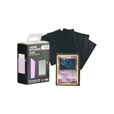 Fundas Konix Mate Lavanda 66 x 91 mm 100 piezas Lavanda mate