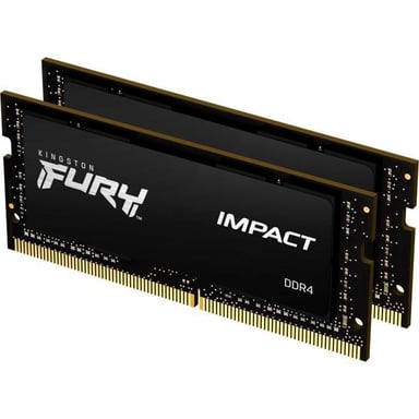KINGSTON - Fury Impact - Memoria - 32 GB (2 x 16 GB) - DDR4 - 3200 MHz CL20
