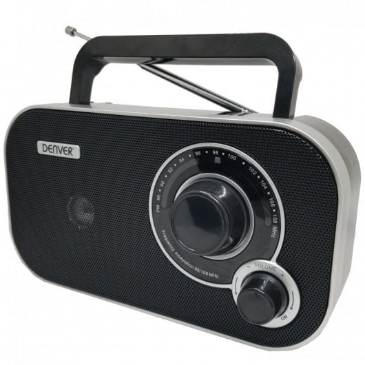 Radio Portable Denver TR-51B – Analogique, FM, Haut-Parleur Intégré