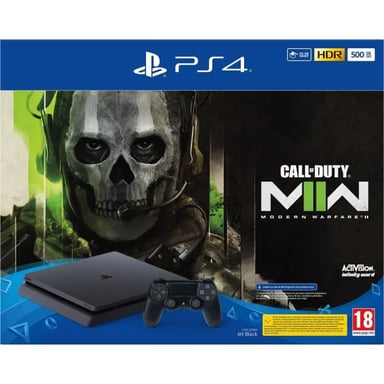 Console PlayStation 4 - 500 Go + Call of Duty : Modern Warfare 2 (Code)