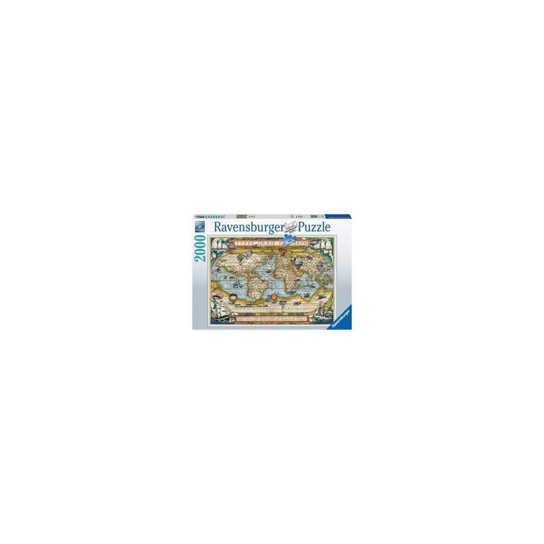 Ravensburger Around the World Jeu de puzzle 2000 pièce(s) Cartes - vue 2
