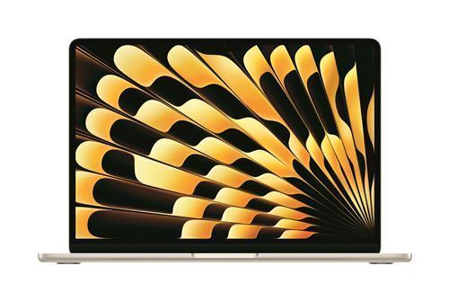 Macbook Air M3 (2024) 15,3', 256 GB 16 GB Apple GPU 10, Luz estelar - QWERTY español