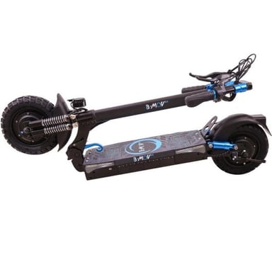 B-Mov 6.0 Cadaques Patinete Eléctrico 1000W (500W+500W) 10'' Negro Homologado DGT