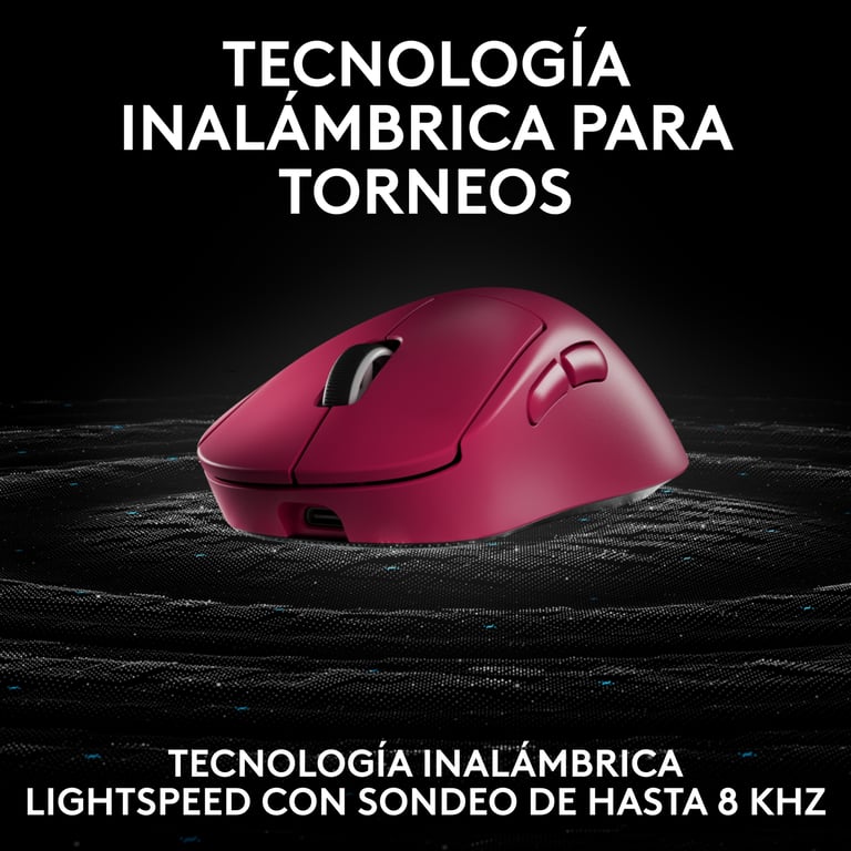 Logitech G PRO X SUPERLIGHT 2 DEX LIGHTSPEED gaming sans fil légère Pro Grade de 60 g avec 5 boutons programmables capteur 44k DPI 8K Polling recharge USB C pour PCMac - vue 7