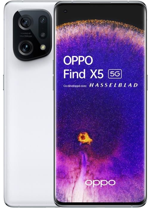 OPPO Find X5 5G 8 Go RAM + 256 Go Blanc