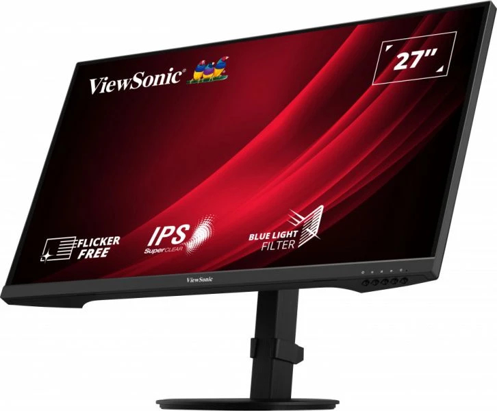 Viewsonic VG Series VG2709-2K-MHD-2 LED display 68,6 cm (27 ) 2560 x 1440 pixels Quad HD Noir - Neuf