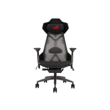 Siège de jeu ergonomique Asus ROG SL400 Destrier 3D accoudoirs, dossier mesh inclinable 90–135° Noir