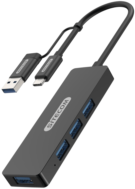 Hub USB 3.1 type A/C - 4 x USB-A CN-414
