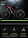 DUOTTS F26 Vélo Électrique 48V 17.5AH Batterie 750W*2 Double Moteurs-noir