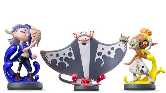 Nintendo Mako, Muri & Mantaro amiibo Personnage de jeu interactif