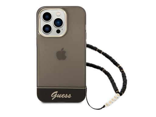 Cover per iPhone 14 Pro Max con Cinturino di perle