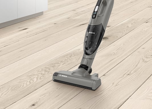 Aspirapolvere Bosch Serie 2 BBHF214G scopa elettrica e scopa Aspirapolvere 2 in 1 Batteria Secco Senza sacco Grigio