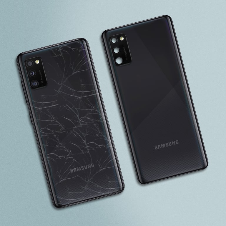 Cache Batterie Samsung Galaxy A41 Façade Arrière Originale Samsung Neuf - vue 6
