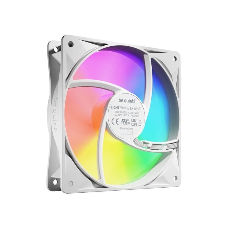 be quiet! Wings LX 120 mm PWM Triple Pack - vue 3
