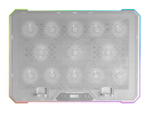 Mars Gaming MNBC13W système de refroidissement pour ordinateurs portables 43,2 cm (17'') Blanc