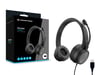 Conceptronic POLONA05B auricular y casco Auriculares Alámbrico Diadema Llamadas/Música USB tipo A Negro