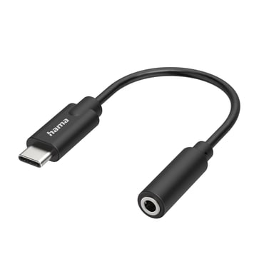 Hama 00300094 cavo audio 3,5 mm USB Tipo-C nero
