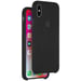 Coque en silicone pour iPhone X Noir
