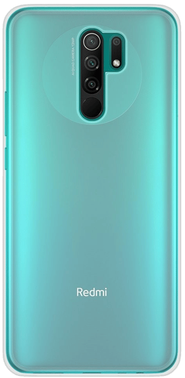 Coque silicone unie compatible Transparent Xiaomi Redmi 9