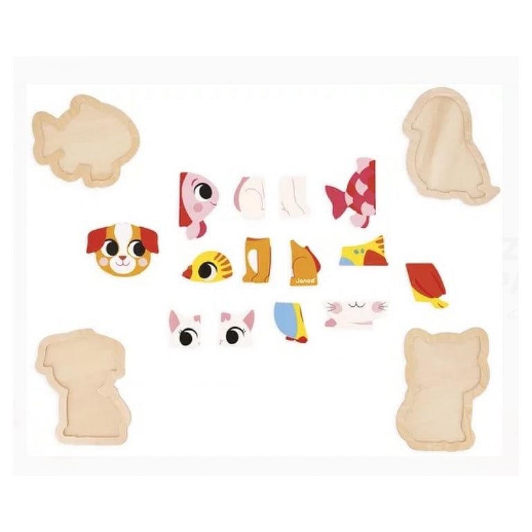 4 Puzzles Évolutifs Ferme Juratoys Janod - vue 9