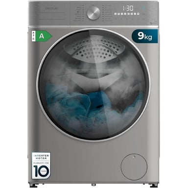 CECOTEC 02767 - Lavadora Bolero DressCode 9800 Inverter Steel A