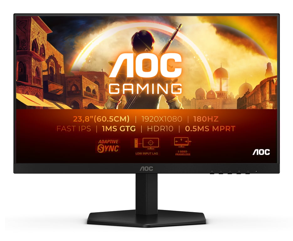 AOC G4 24G42E écran plat de PC 61 cm (24 ) 1920 x 1080 pixels Full HD LCD Noir - Neuf