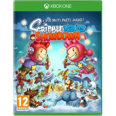 Jeu Xbox One Scribblenauts Showdown Puzzle Warner Bros Board Game & Mode en ligne Français Noir